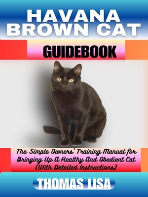 cover image of HAVANA BROWN CAT GUIDEBOOK